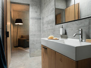 Der Designklassiker: Das Armaturenprogramm «arwa-twin» gehört seit Jahren zu den erfolgreichsten seiner Klasse. Die Marke gehört zur Laufen Schweiz AG. Das Unternehmen produziert für den Schweizer Markt Armaturen der Marken Arwa, Similor Kugler und Sanimatic sowie für den internationalen Markt. Laufen.