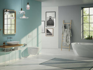 Den Dusch-WCs der neusten Generation sieht man ihre Wellness-Funktionen nicht an. Manche lassen sich sogar via Smartphone steuern. Lapreva.