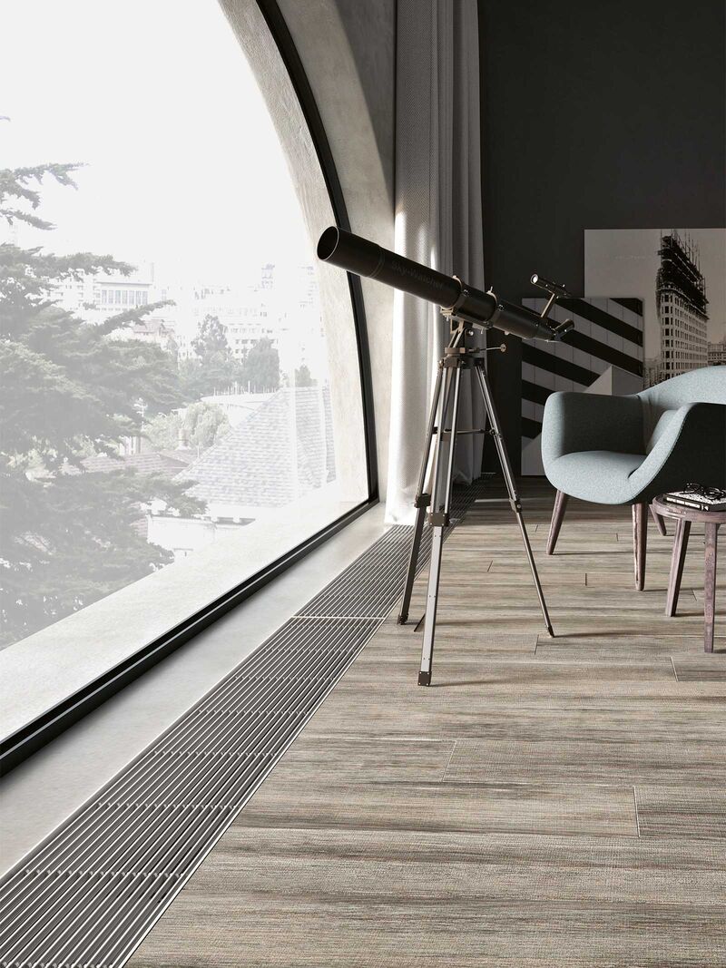 Die Unterflurkonvertoren «Ascotherm eco» heizen, kühlen und lüften und sind für besonders geräuschsensible Bereiche entwickelt worden. 