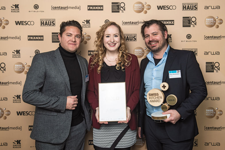 V.l.n.r. David Spielhofer, Viola Quenzer, Kilian Reichenbach.