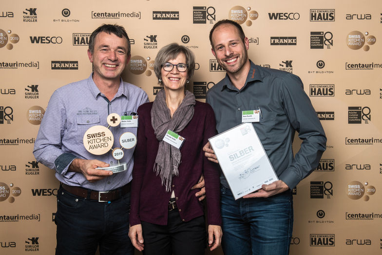 V.l.n.r. Walter + Renate Hofer, Beat Ruchti.