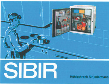 Sibir-Inserat vergangener Zeiten.
