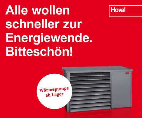 HOVAL – Wärmepumpe: der ideale Standort fürs Aussengerät