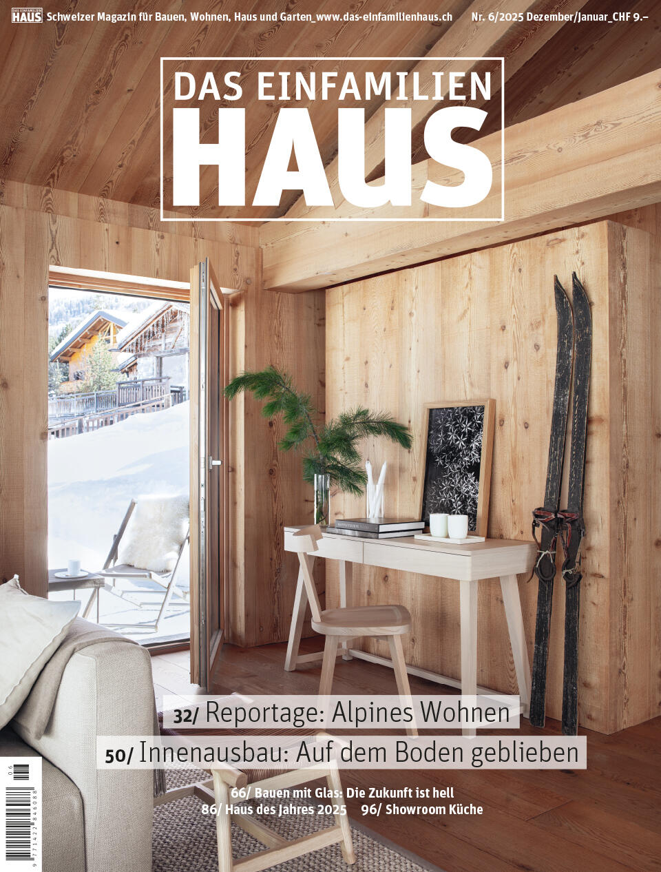 Aktuelle Ausgabe des Magazins DAS EINFAMILIENHAUS