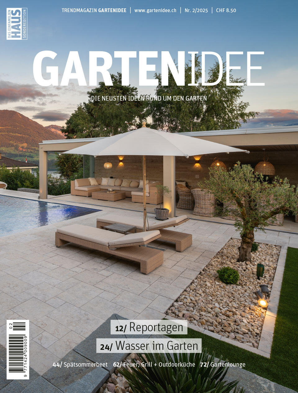 Die aktuelle Ausgabe der Sonderedition GARTENIDEE