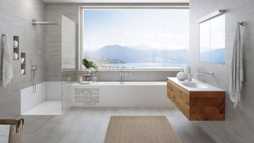 Raum für Rituale: das Bad