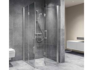 Die Soft-Close-Funktion der «Bella Vita» garantiert ein sanftes und automatisches Öffnen und Schliessen der Schiebetüre. Duscholux AG.