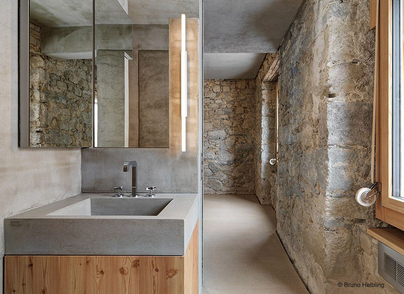 Beton als Baustoff gehört schon seit Jahren zum urbanen Einrichtungsstil und setzt im Bad moderne Akzente.