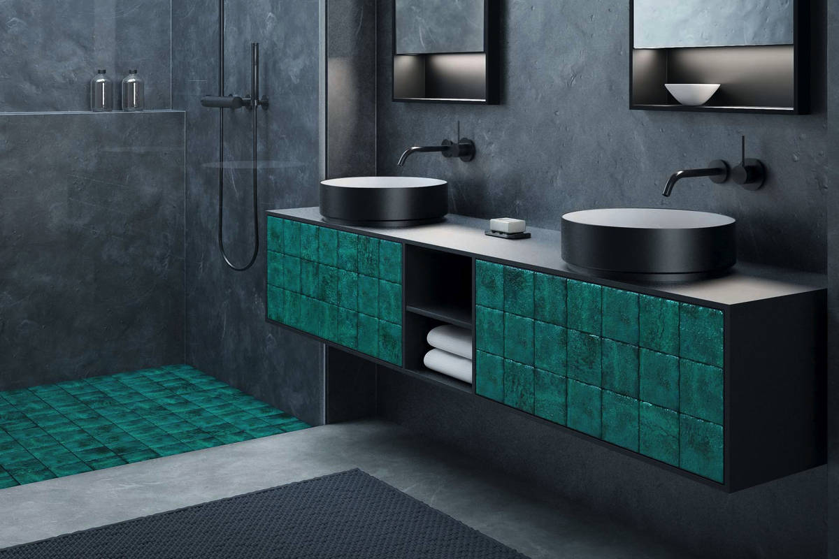 Portugiesische Handwerkskunst lieferte die Inspiration der Special Edition «Artisan». Handgemachte und ofenglasierte Terracotta-Fliesen sorgen für Individualität. Talsee.