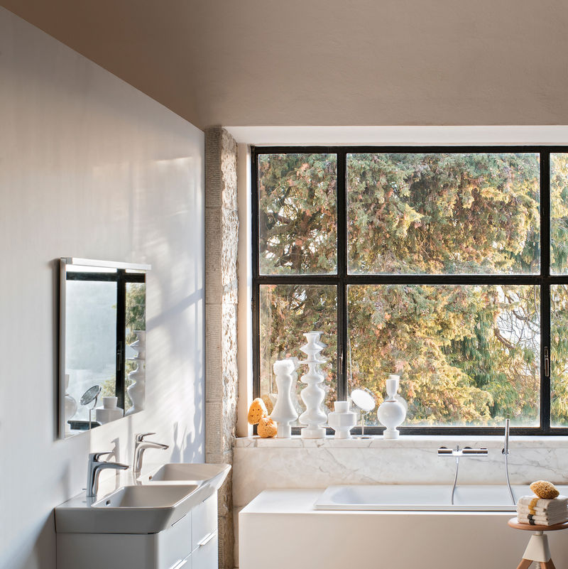 Waschtisch «Moderna R» 2018 mit passendem Unterbau.