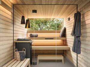 Neben Saunas finden Entspannungssuchende bei Klafs auch Dampfsaunas, Pools und Ideen für Ruhezonen. Klafs AG.