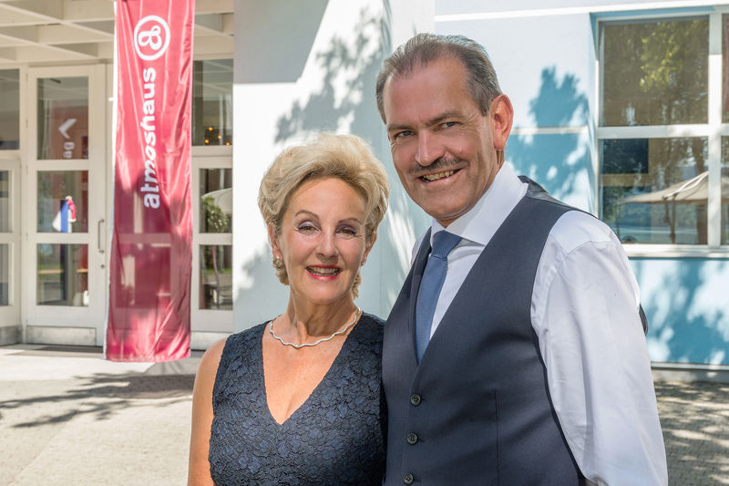 Evelyne und Beat Niederberger führen als Familienunternehmen die erfolgreiche Atmoshaus Gruppe.