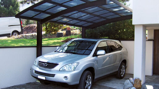 Carports aus Aluminium