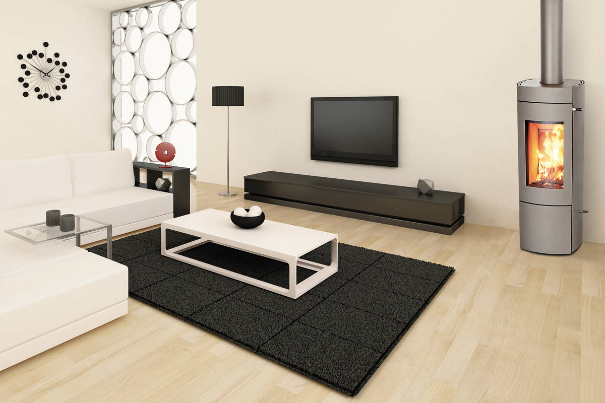 In die Entwicklung der vollständig in der Schweiz hergestellten Cheminéeöfen fliessen laufend die neuesten Erkenntnisse der Feuerungstechnik ein, so dass eine möglichst schadstoffarme Verbrennung garantiert wird. Hans Greub.