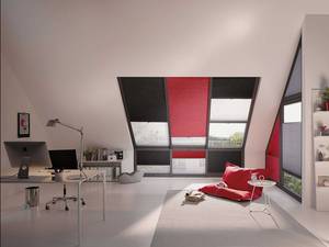 Wabenplissee heisst die Lösung für all jene, die sich zwischen Gardine und Store nicht entscheiden können. «Duett», Hunter Douglas.