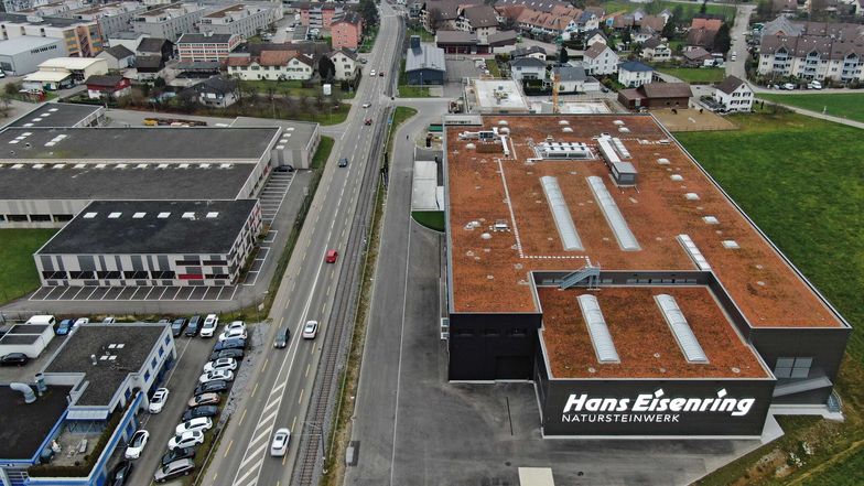 In Matzingen im Kanton Thurgau steht das modernste Steinwerk der Schweiz.