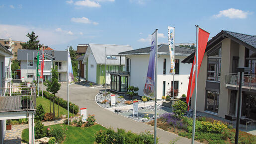 Betreten erlaubt: Musterhausausstellung