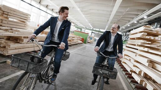 Generationswechsel bei Huf Haus