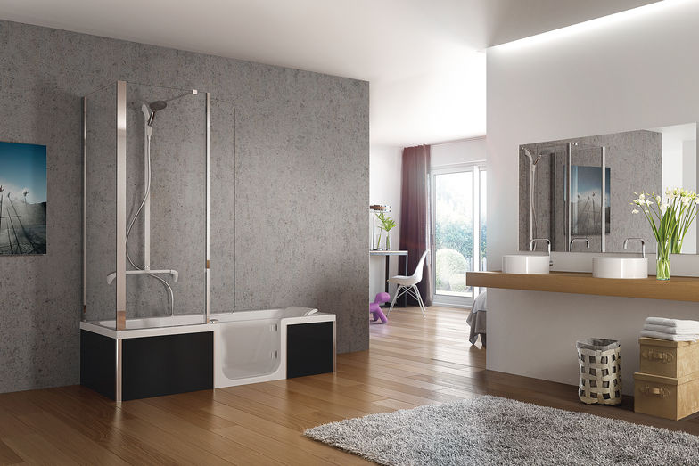 Wanne oder Dusche? Beides! Von SFA Sanibroy AG.