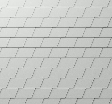 Prefa Dachschindel aus Alluminium