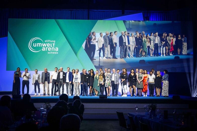 Das gesamte Umwelt Arena-Team freut sich über den Erfolg der letzten 10 Jahre.