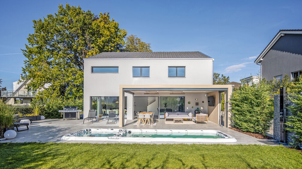 Freistehendes ­Familiendomizil