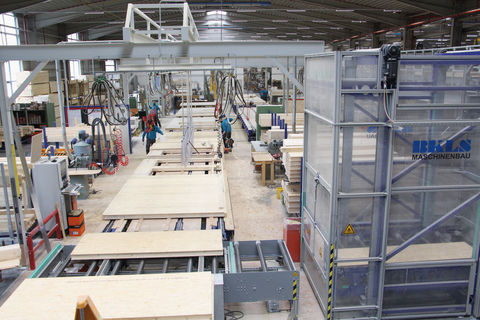 Wie alle Systembauer setzt auch Hanse Haus auf einen hohen Grad an Vorfertigung.