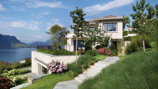Ein Meisterstück: Neubau am See