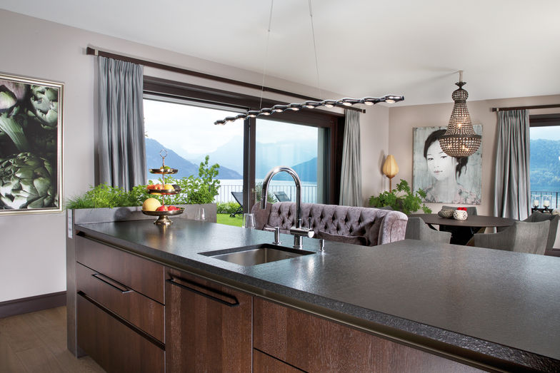 Auch von der Kochinsel aus hat man Sicht auf den Vierwaldstättersee.