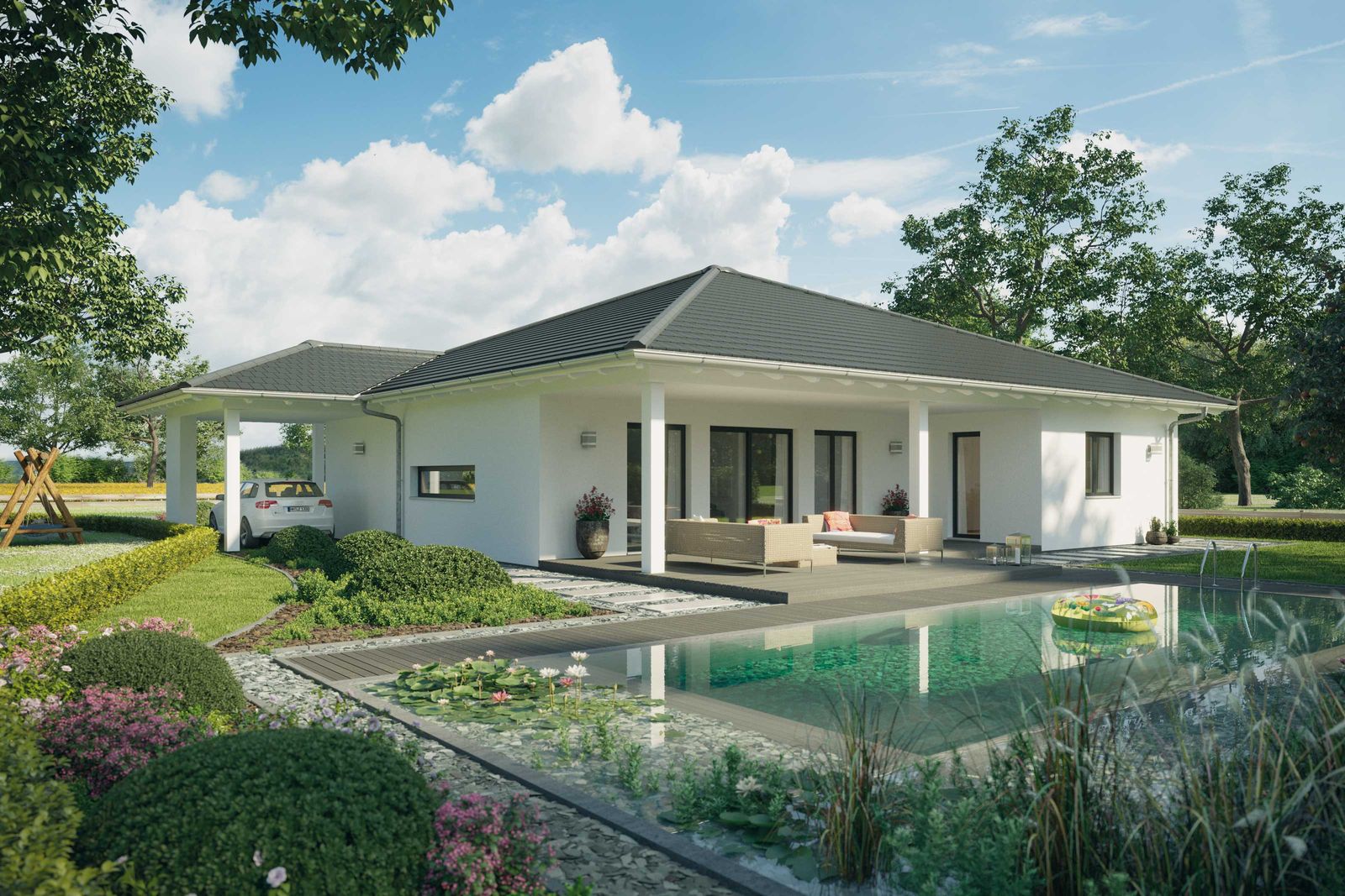 Ebenerdig, stufenlos: Eine Wohnform, die ihre Vorteile hat.