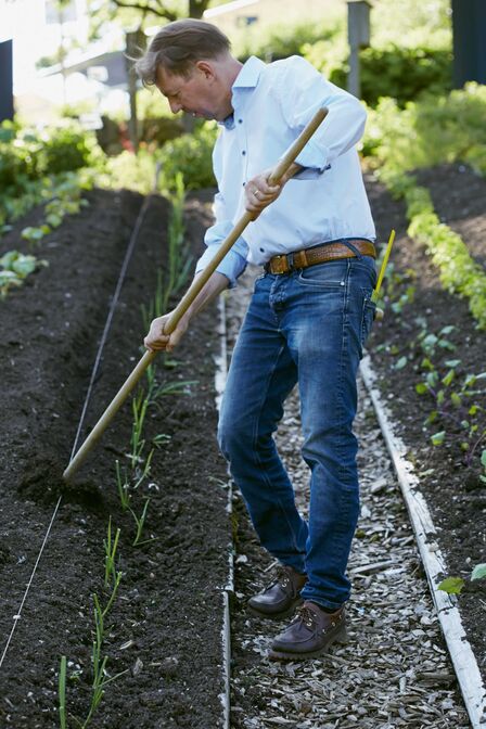 Ein gesunder Boden ist die Voraussetzung für gutes Gedeihen.