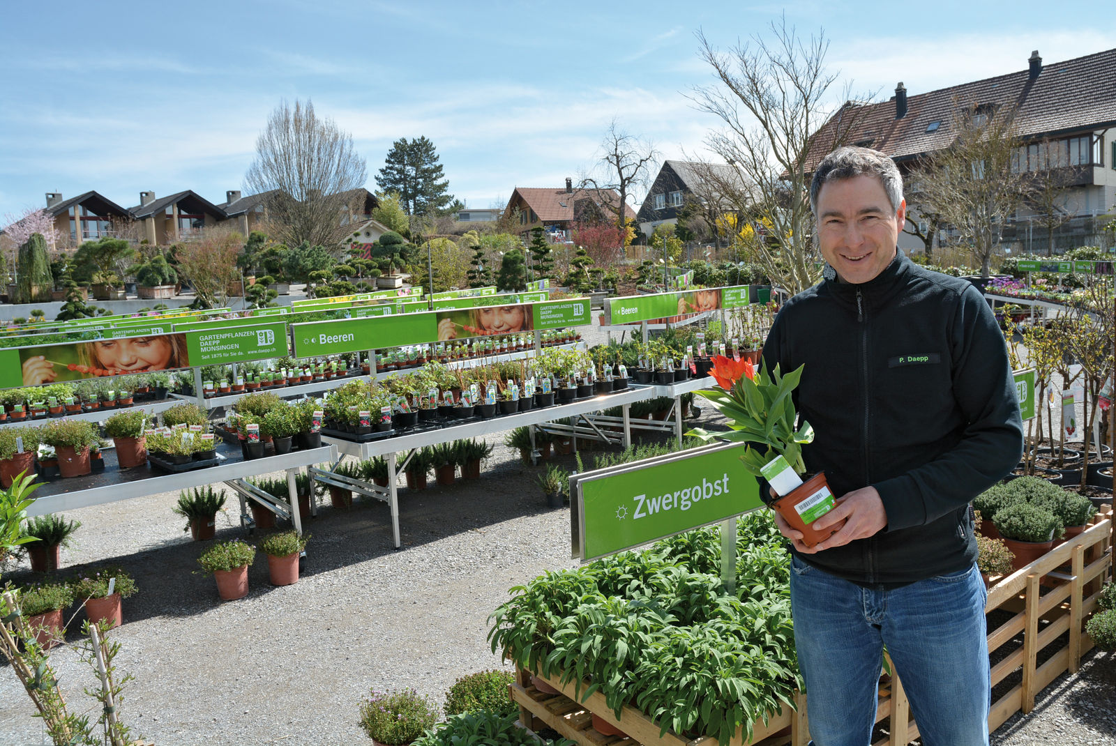 Firmeninhaber Patrick Daepp leitet das Unternehmen in der fünften Generation.