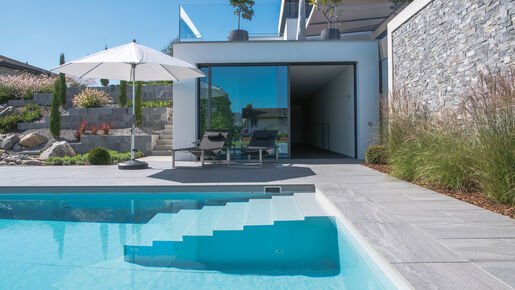 Gut angelegt: Gartenpool