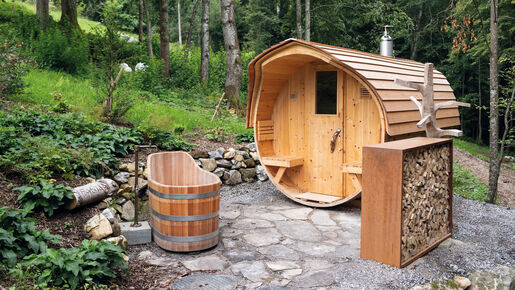 Glamping im eigenen Garten