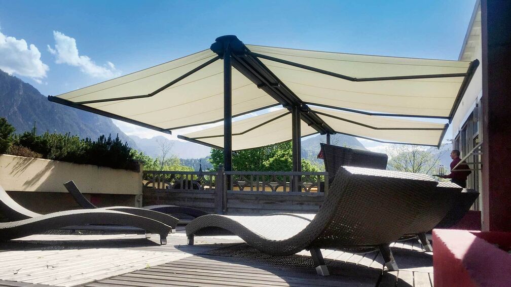 Schöne Schattenplätze