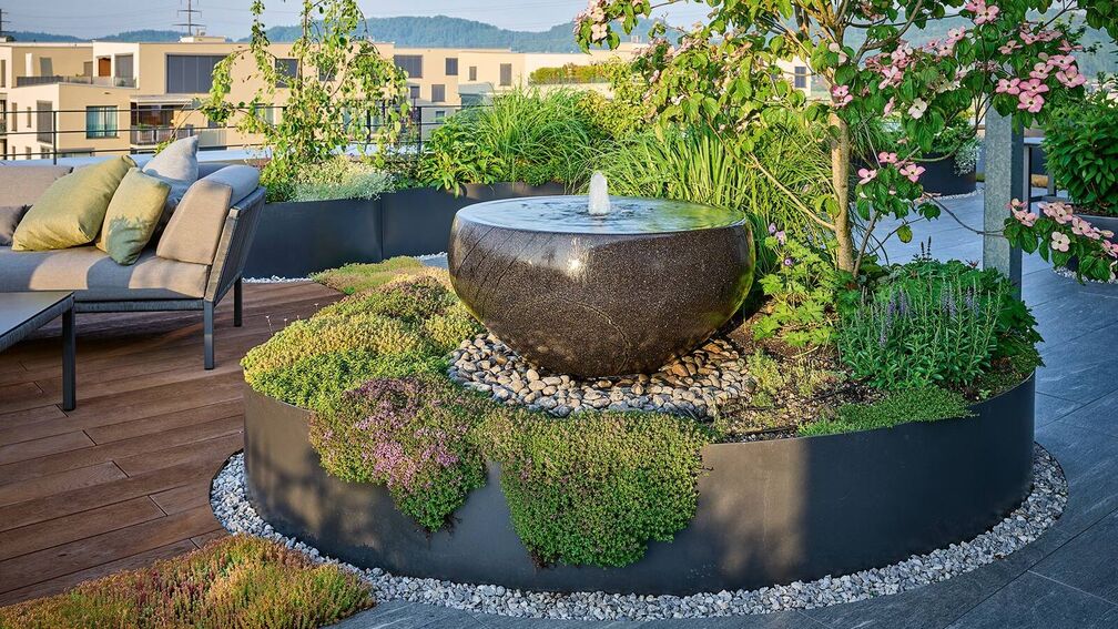 Einmalige Wasserspiele