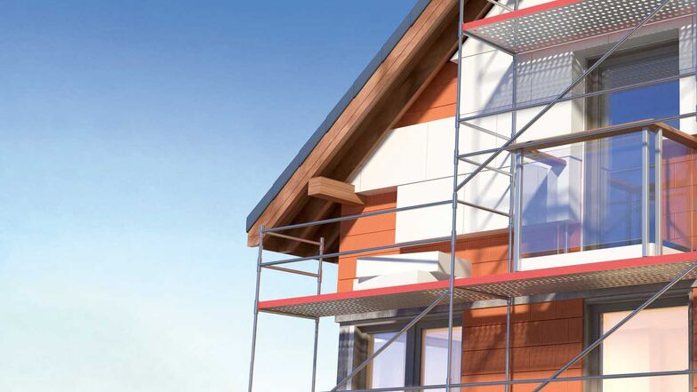 Der Rechner ermittelt die Auswirkungen von energetischen Sanierungen auf den Gesamtenergieverbrauch, die Heizkosten sowie die CO2-Emmissionen.