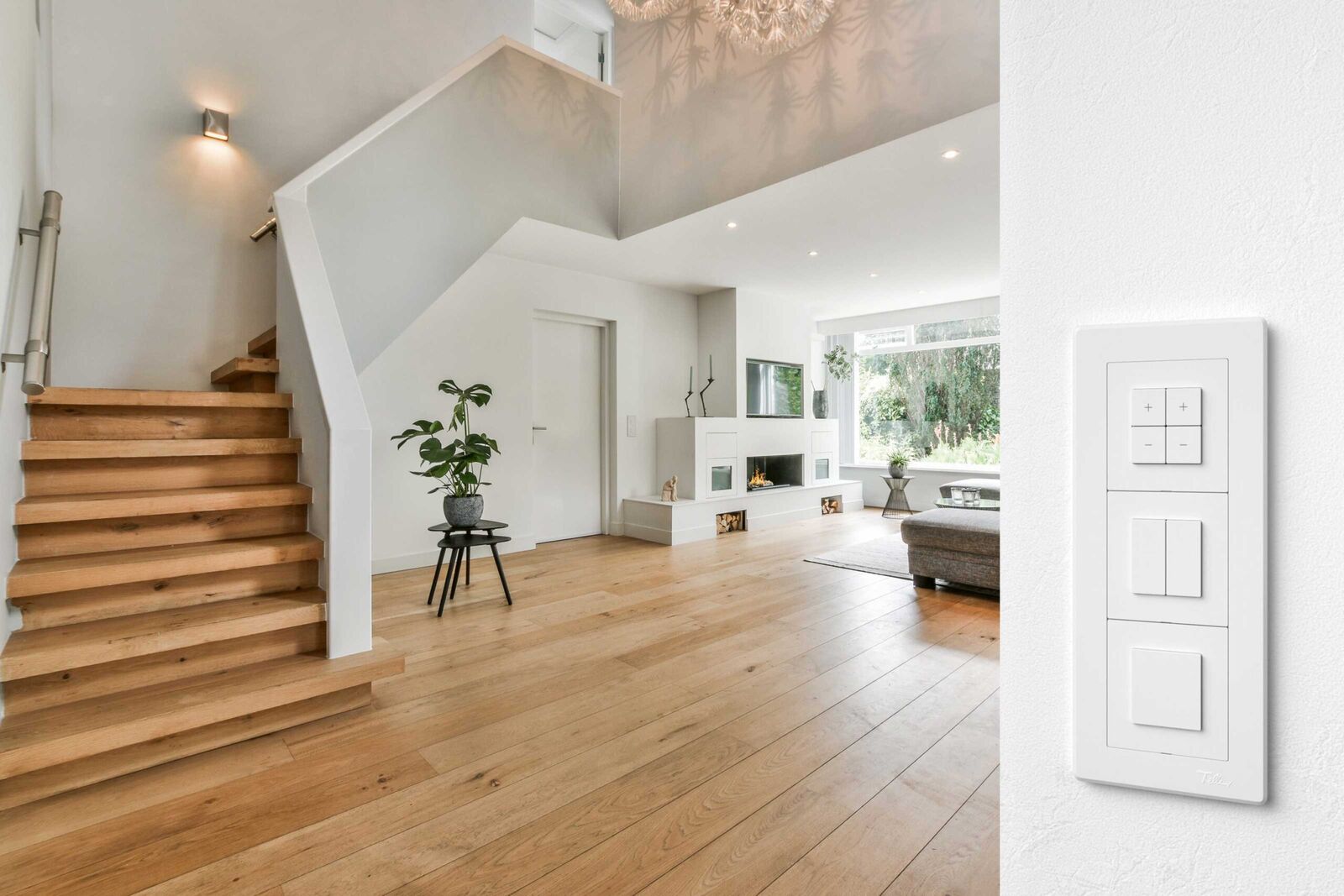 Jedes Detail der Schalter «Edizio.liv» ist sorgfältig gestaltet, verarbeitet und in eine klare Formsprache integriert.