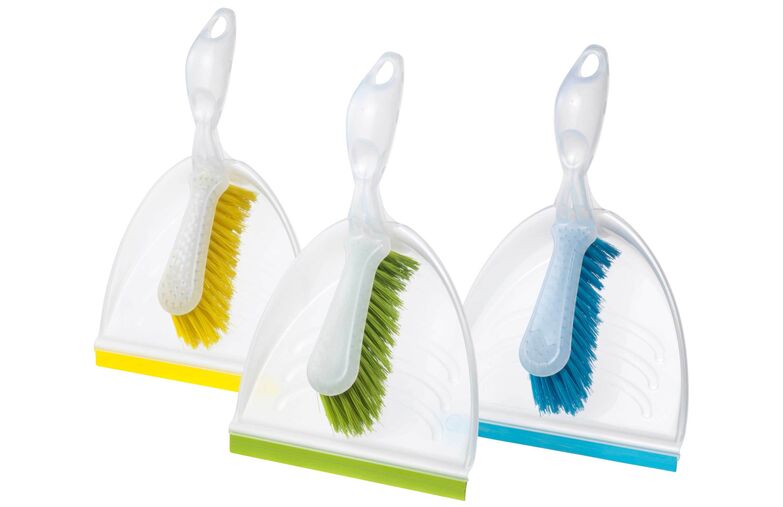 Frische Farben für gute Laune: Handfegerset «Blaska».Ikea.