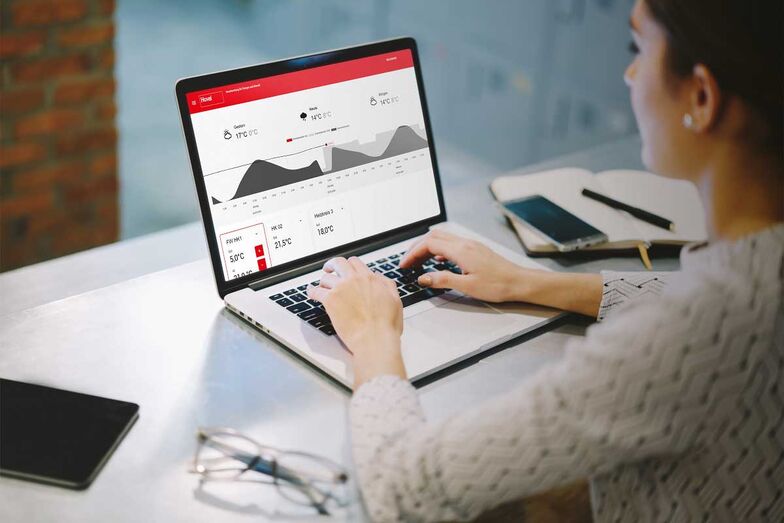 Unter Einbeziehung lokaler Wetterdaten arbeiten smart gesteuerte Heizungs- und Verschattungsanlagen besonders effizient. Hoval, www.hoval.ch