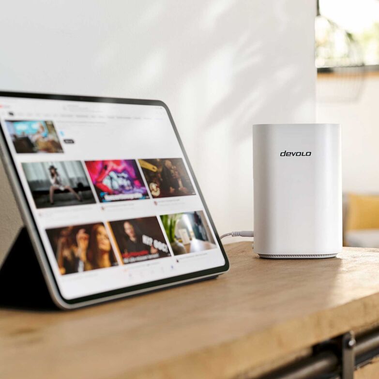 Router «WiFi 7 BE6500» von Devolo.