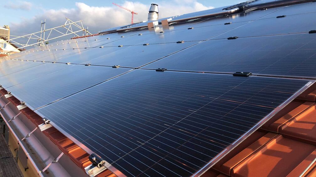 Sonnenenergie und Wärmepumpe