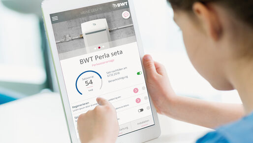 Ein Wasserenthärter geht online