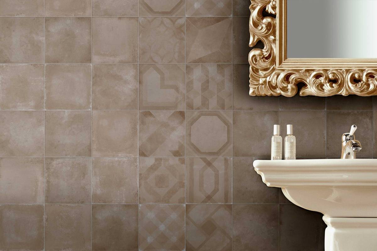 Vintage ist Trend, das quadratische Format ebenfalls. Ganz Baukeramik AG.