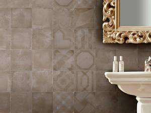 Vintage ist Trend, das quadratische Format ebenfalls. Ganz Baukeramik AG.