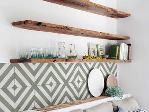 So dekorativ wie eine Tapete, aber abwaschbar: «Contrasti», Ragno.