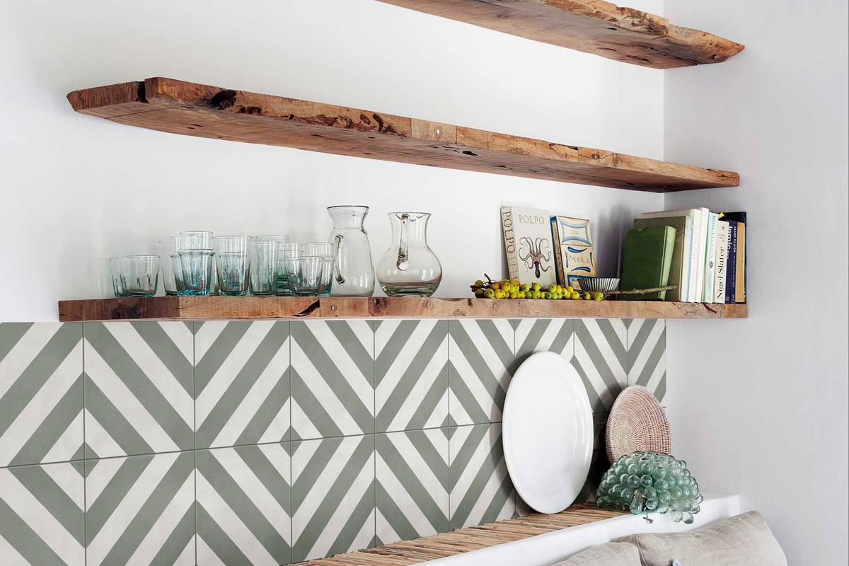 So dekorativ wie eine Tapete, aber abwaschbar: «Contrasti», Ragno.