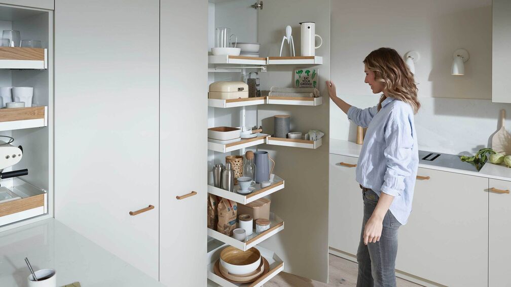 Gut verstaut und griffbereit