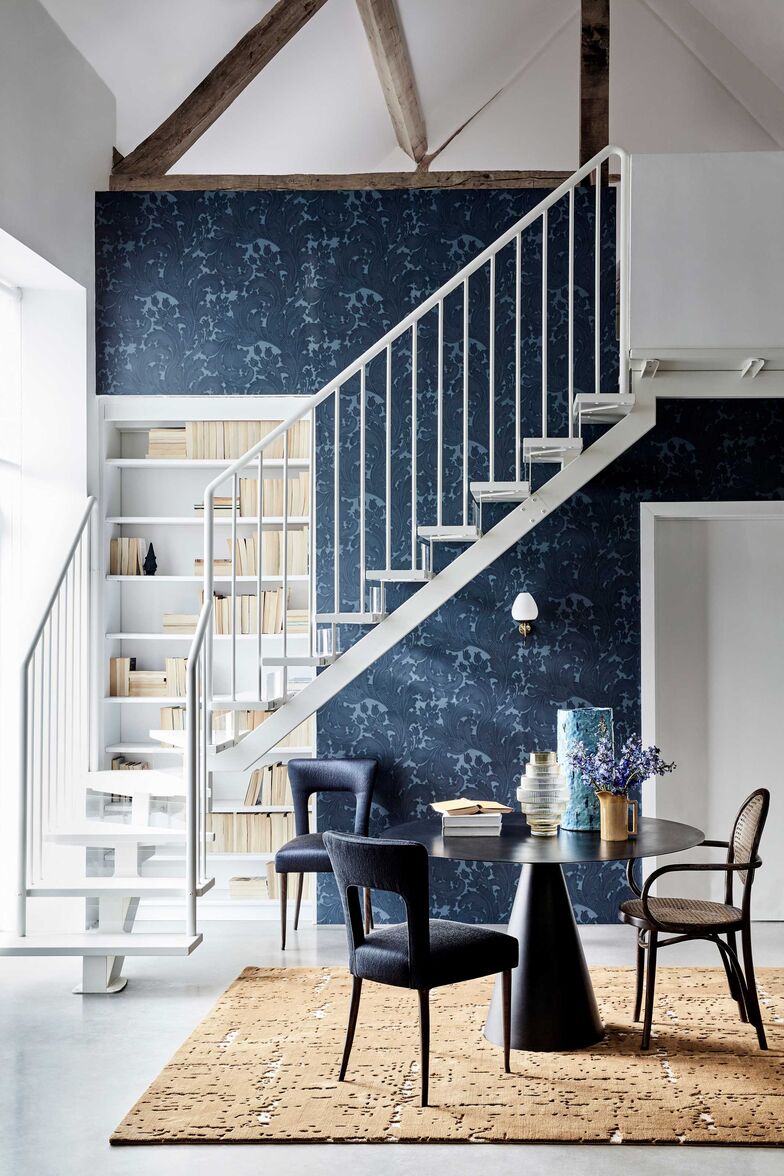 «Tulip» entstand um 1898 als Weiterentwicklung eines Damastmusters.