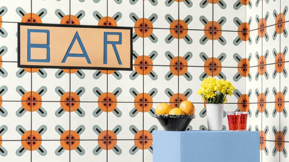 Mit Struktur: Wandgestaltung